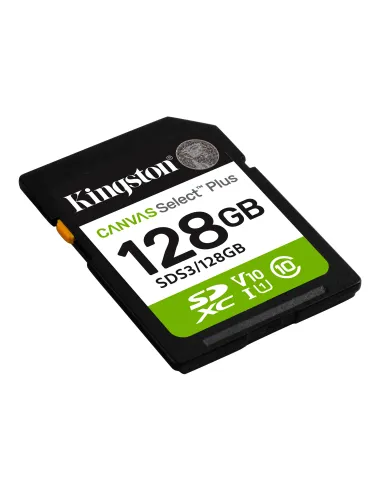 Carte mémoire SDXC Kingston 128 GB classe 10 - Taux de transfert jusqu'à 150 Mo/s