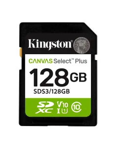 Kingston SDXC Memory Card 128 GB Class 10 - Transfer rate up to 45 MB/s