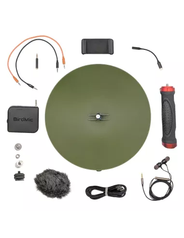 Pack BIRDMIC PRO - Microphone PRIMO EM272Z1 parabolique avec interface audio