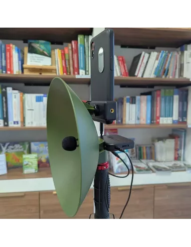 Pack BIRDMIC PRO - Micrófono parabólico PRIMO EM272Z1 con interfaz de audio - Le Club Biotope