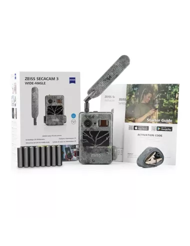 ZEISS Secacam 3 Wide-Angle LTE Photo and Video Trail Camera - 24MP - Le Club Biotope
