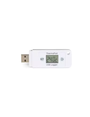 USB Thermometer Data Logger ThermaPod