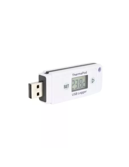 USB Thermometer Data Logger ThermaPod