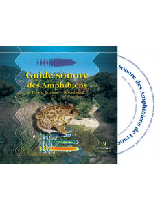 Guide sonore (CD) des Amphibiens de France, Belgique et Luxembourg (en accompagnement du livre)