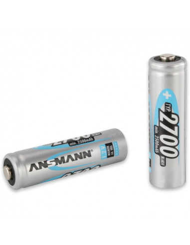 Pile rechargeable LR6 (AA) NiMH Ansmann DECT maxE HR06 800 mAh 1.2 V 2  pc(s) - Conrad Electronic France