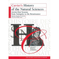L'histoire des sciences naturelles de Cuvier - 24 leçons...