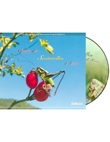 CD songs of grasshoppers of France