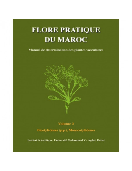 Pack des 3 volumes de la flore du Maroc