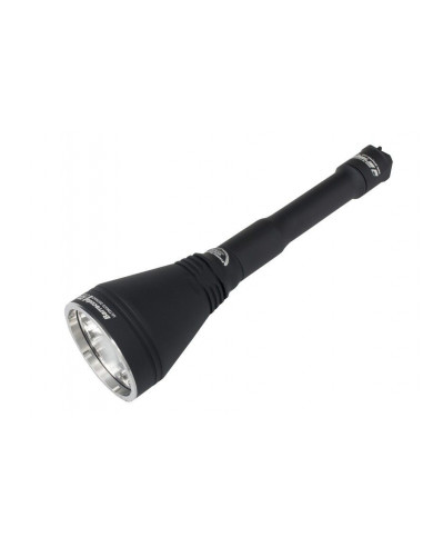Lampe torche professionnelle Armytek Barracuda V2 XHP 35 LED / Noire (Lumière chaude) - 1850 lumens