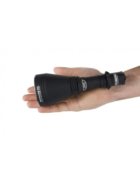 Lampe torche professionnelle Armytek Barracuda PRO HXP 35 LED / Noire (White) - 1850 lumens