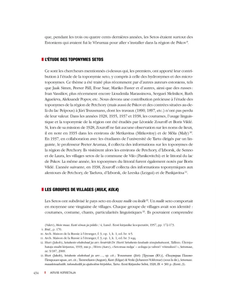 Missions du musée de l'homme en Estonie - Boris Vildé et Léonide Zouroff au Setomaa (1937-1938)