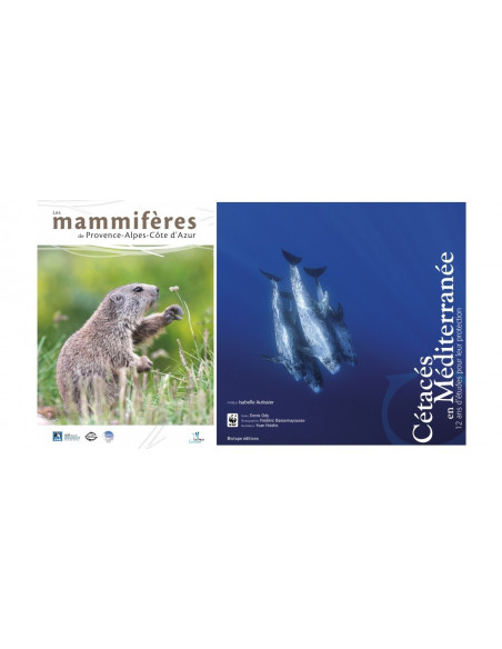 Pack Les mammifères de Provence Alpes Côte d'azur & Cétacés en Méditerranée