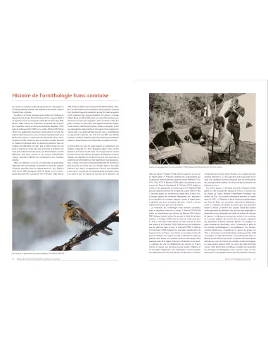 Oiseaux de Franche-Comté - Répartition, tendance et conservation