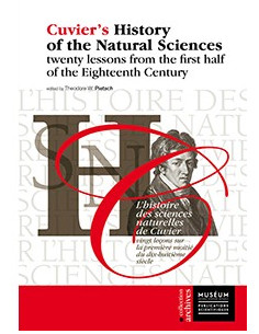 L'histoire des sciences naturelles de Cuvier vingt leçons sur la première moitié du dix-huitième siècle