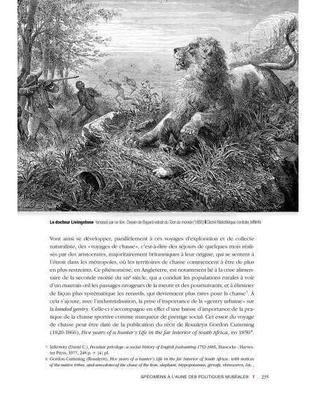 Le spécimen et le collecteur - Savoirs naturalistes, pouvoirs et altérités (18ème-20ème siècles)