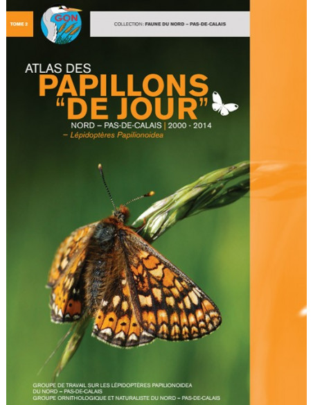 Atlas des papillons "de jour" Nord-Pas-De-Calais 2000-2014