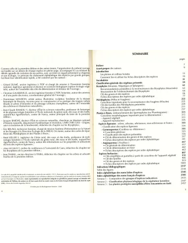 FLORE FORESTIERE FRANCAISE - TOME 2 Montagnes