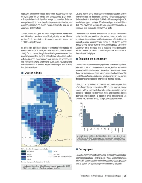 Atlas des oiseaux marins et cétacés du Sud Gascogne - De l'estuaire de la Gironde à la Bidassoa