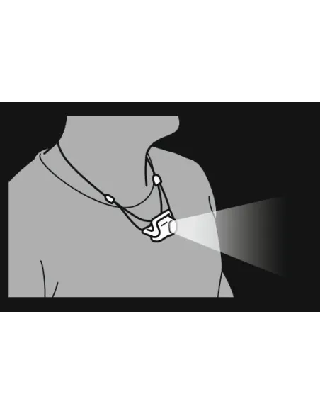 Lampe frontale Petzl BINDI noire - 200 Lumens