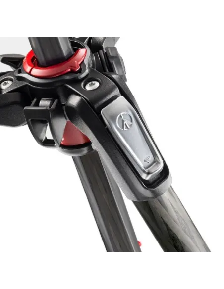 Kit trépied Manfrotto - 4 sections en fibre de carbone