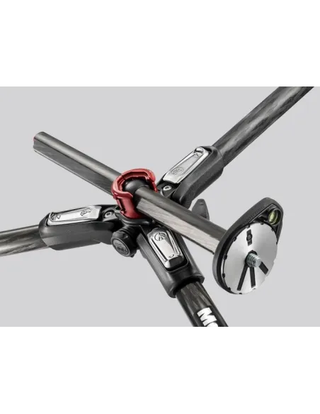 Kit trépied Manfrotto - 4 sections en fibre de carbone