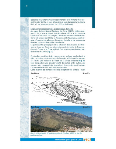 Promenade géologique à Corte