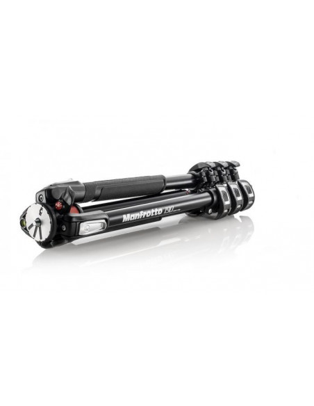 Trépied Manfrotto - 4 sections en aluminium