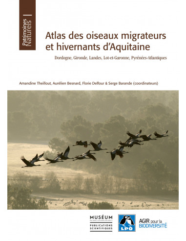 Atlas des oiseaux migrateurs et hivernants d'Aquitaine - 9782856539118