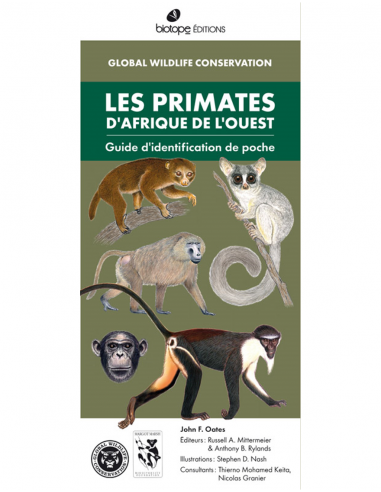 Les primates d'Afrique de l'ouest - Guide d'identification de poche