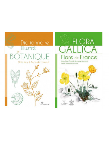Pack Flora Gallica - Flore et France et Dictionnaire Illustré de Botanique