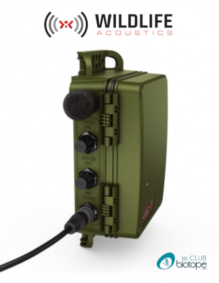 SM4 Acoustic Wildlife Acoustics - With 2 built-in microphones