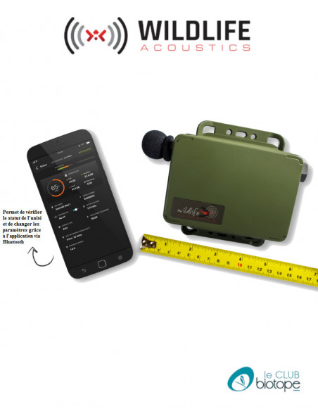 Song Meter Mini (enregistreur dans l'audible) Wildlife acoustics