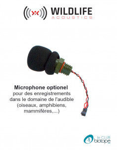 Microphone acoustique pour Song Meter Mini / Mini2 ou...
