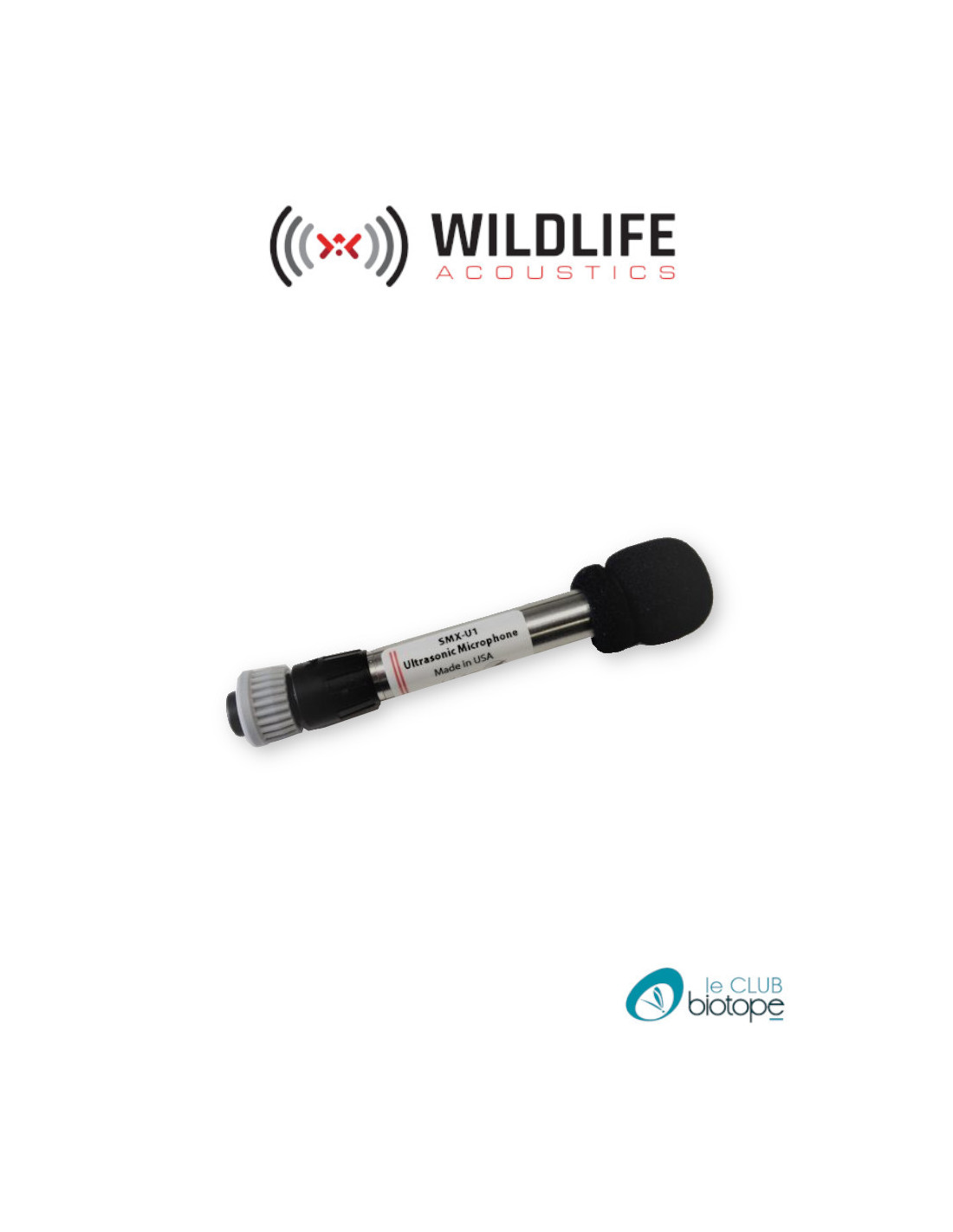 Support de mise à la terre pour microphones SMM-U2 Wildlife Acoustics