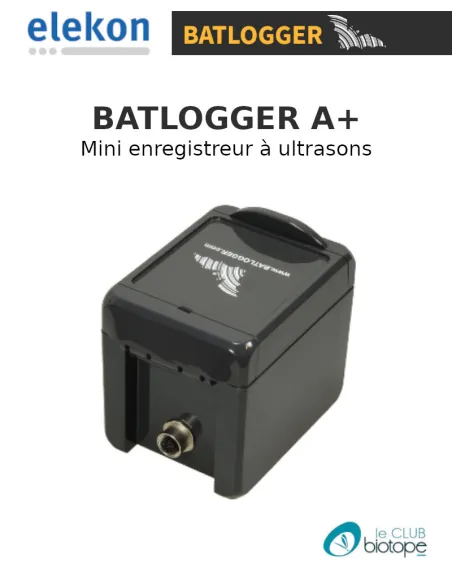 Batlogger A+ Ultrasonic Recorder Elekon