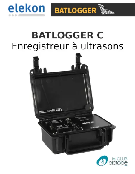 Enregistreur à ultrasons Batlogger C Elekon