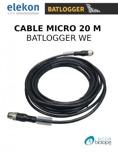 CABLE20 M FOR MICRO BATLOGGER WE