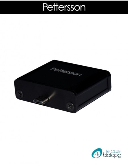 Microphone à ultrasons u384 USB Pettersson connexion USB-C