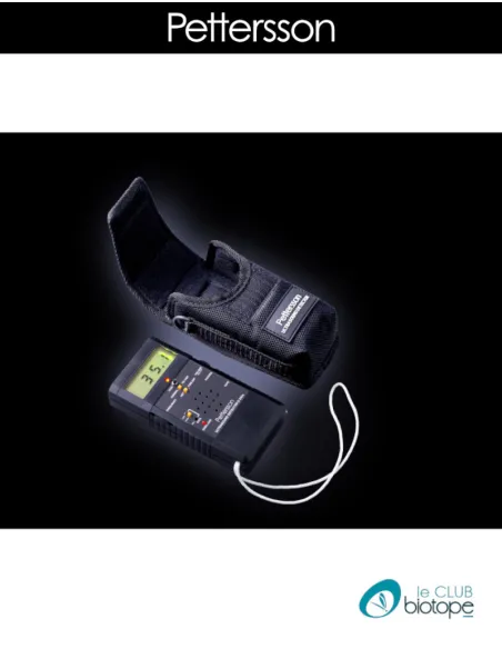 Détecteur d'ultrasons D240X Pettersson pour chauves-souris