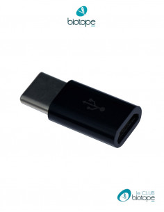 Adaptateur USB Micro B / TYPE C pour microphone u384...