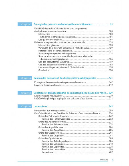 Les Poissons d'eau douce de France - 2ème édition