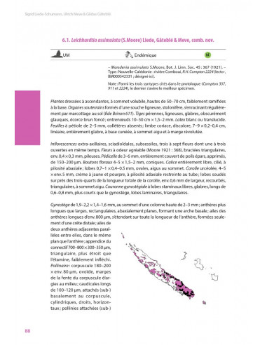 Flore de la Nouvelle-Calédonie,...
