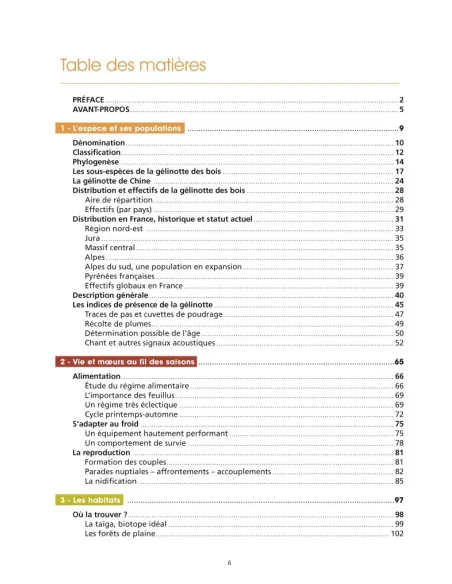 La Gélinotte des bois