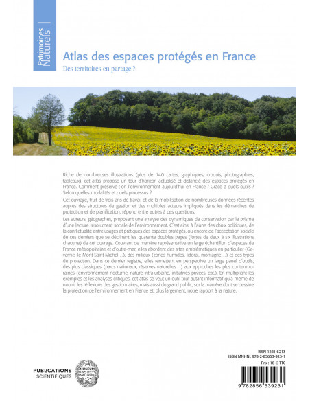 Atlas des espaces protégés en France - Des territoires en partage?