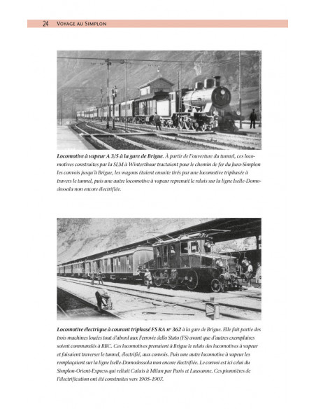 Voyage au Simplon - En train, en car postal à pied de Brigue à Domodossola