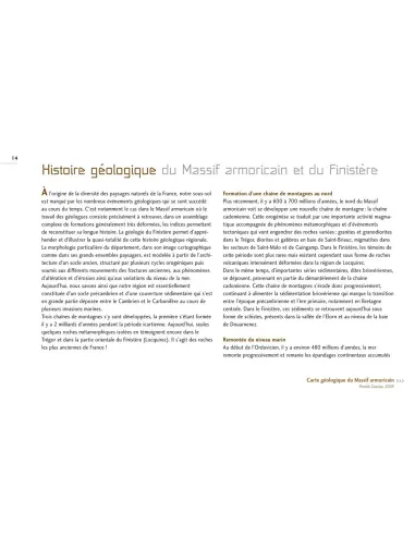 Géotourisme en Finistère - Petit guide géologique pour tous