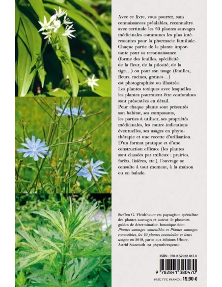 Plantes sauvages médicinales - Les 50 plantes essentielles et leurs usages