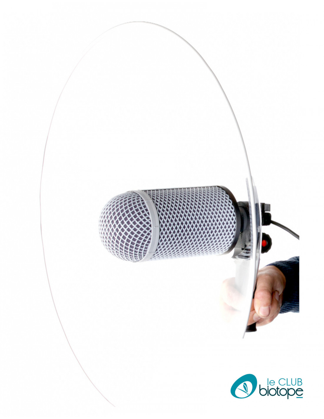 Microphone parabolique Oreille bionique Appareil d'écoute Appareil