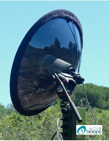 KIT PARABOLIQUE TELINGA MODULAR (MICRO SMM-A2 + REFLECTEUR + POIGNEE + HOUSSE RYCOTE + PLAQUE DE FIXATION)