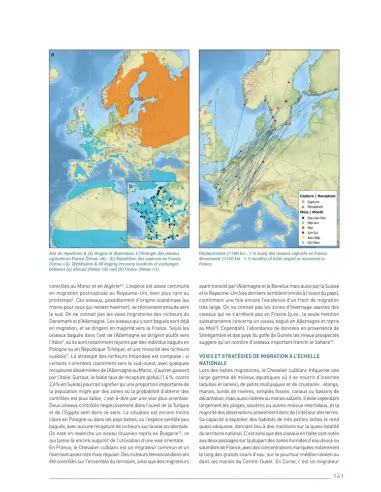 Atlas des oiseaux migrateurs de France